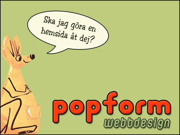 Popform webbdesign